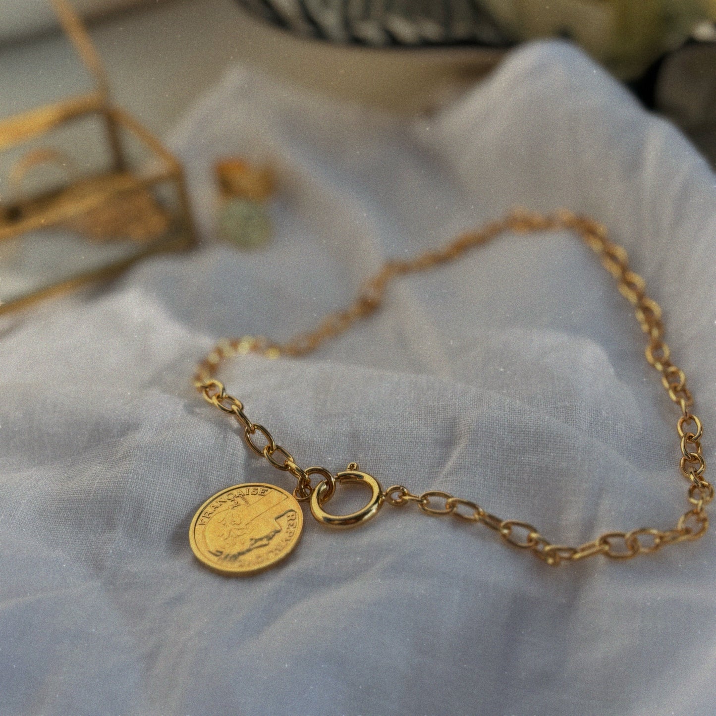 Collier Madeleine - 1 Franc Morlon