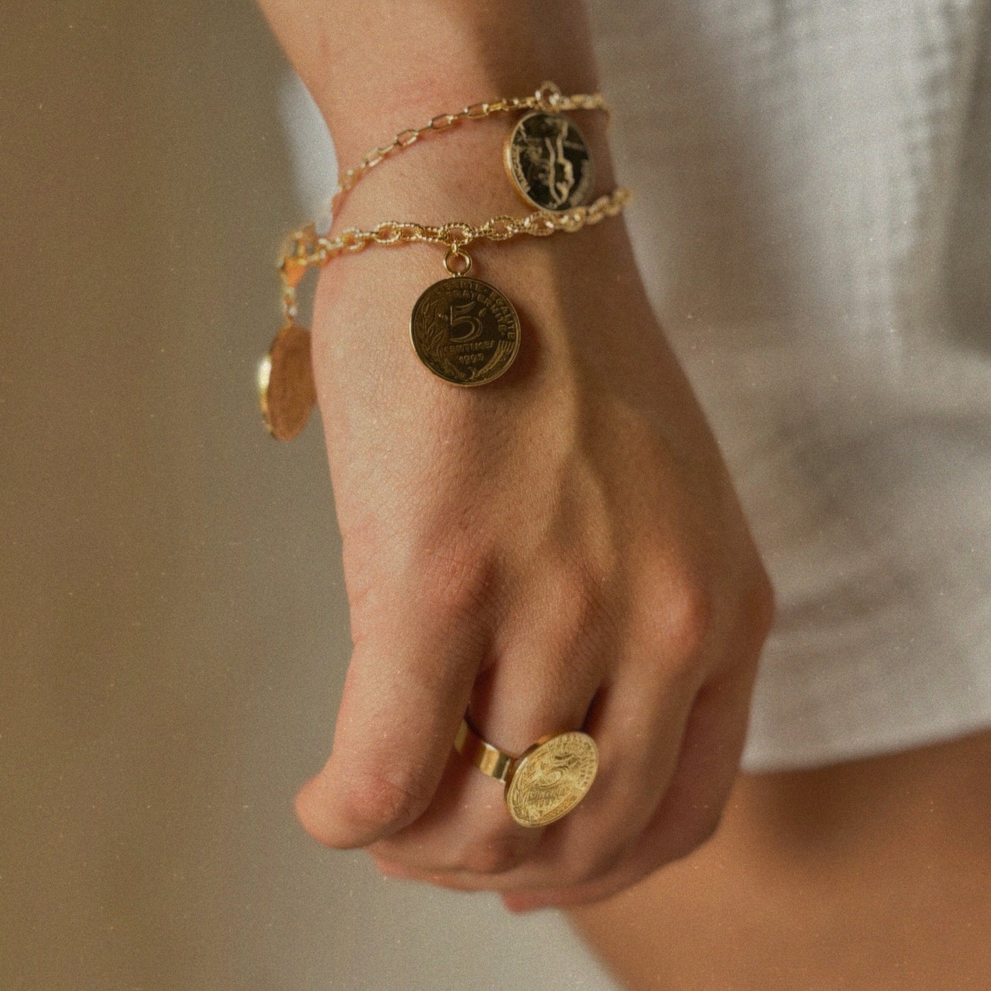 Bague Prune - 5 centimes