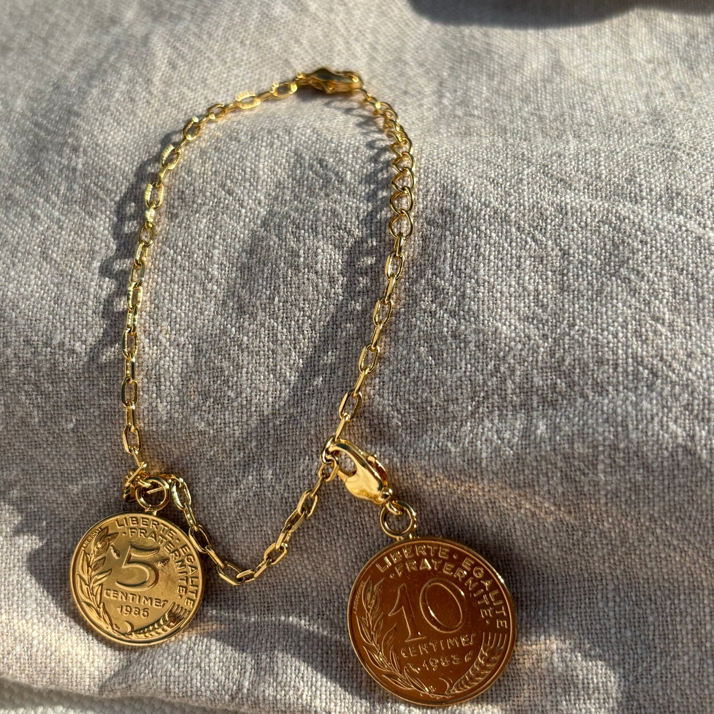 Bracelet Suzanne - 5 centimes Marianne