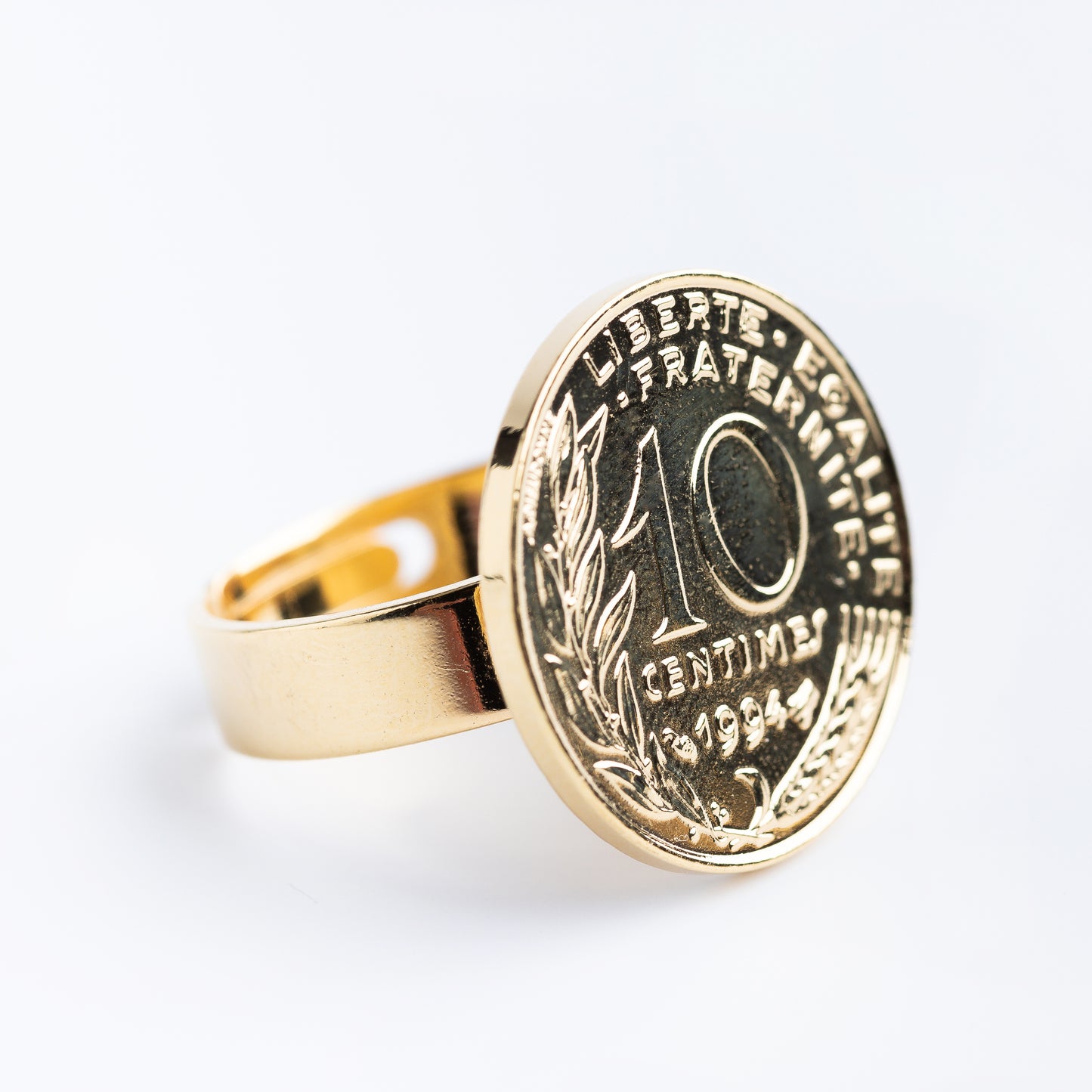 Bague Prune - 10 centimes