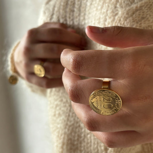 Bague Prune - 20 centimes