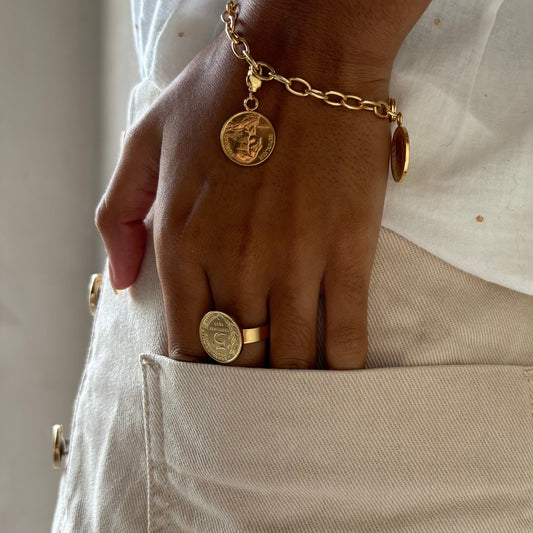 Bague Prune - 5 centimes